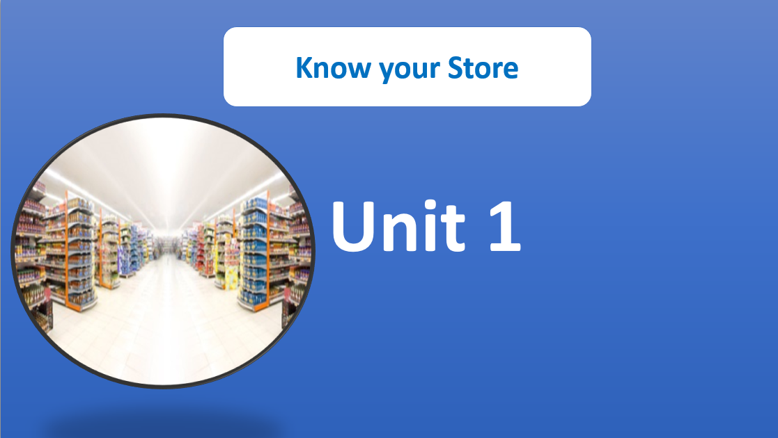 English For Retail Unit 1